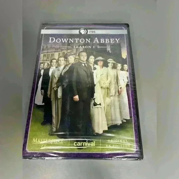 DOWNTON ABBEY Season 1 (DVD, 2011, 3-Disc Set) Original UK Edition Brand New! - Picture 1 of 2
